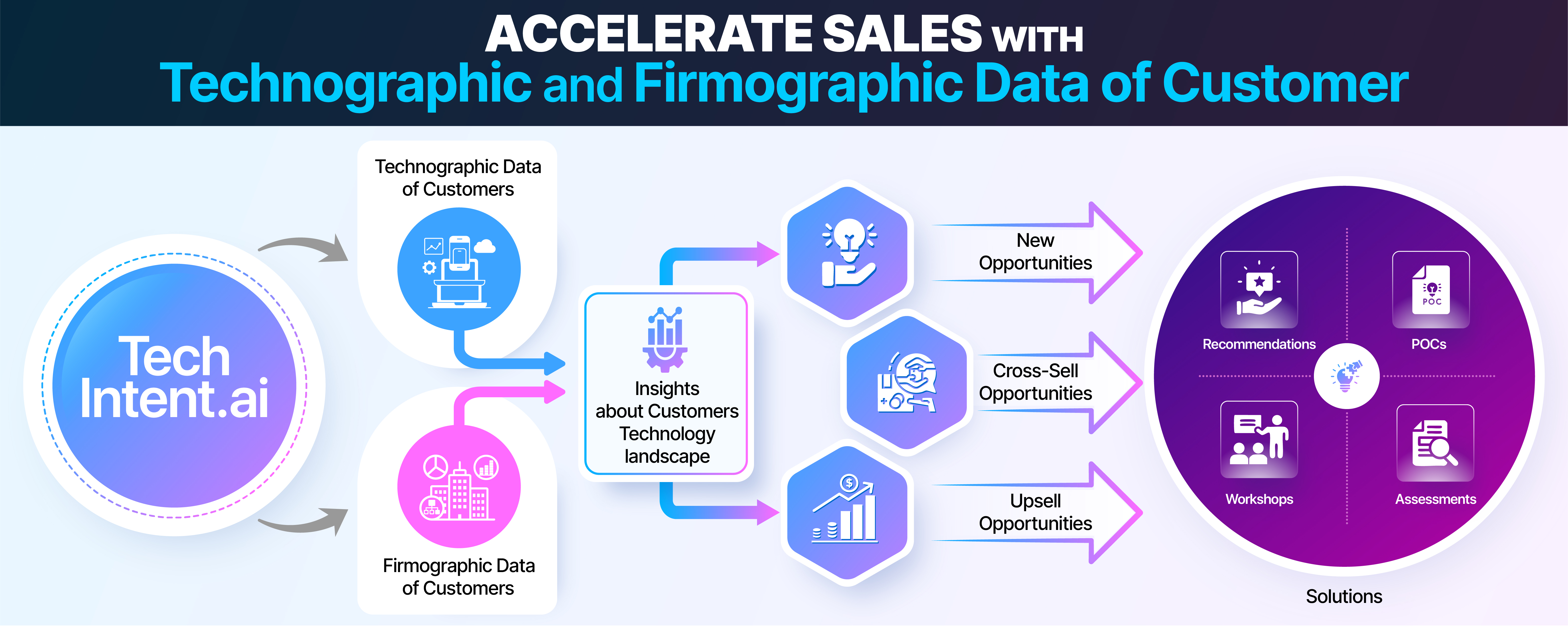 Accelerate sales with technographic and firmographic data